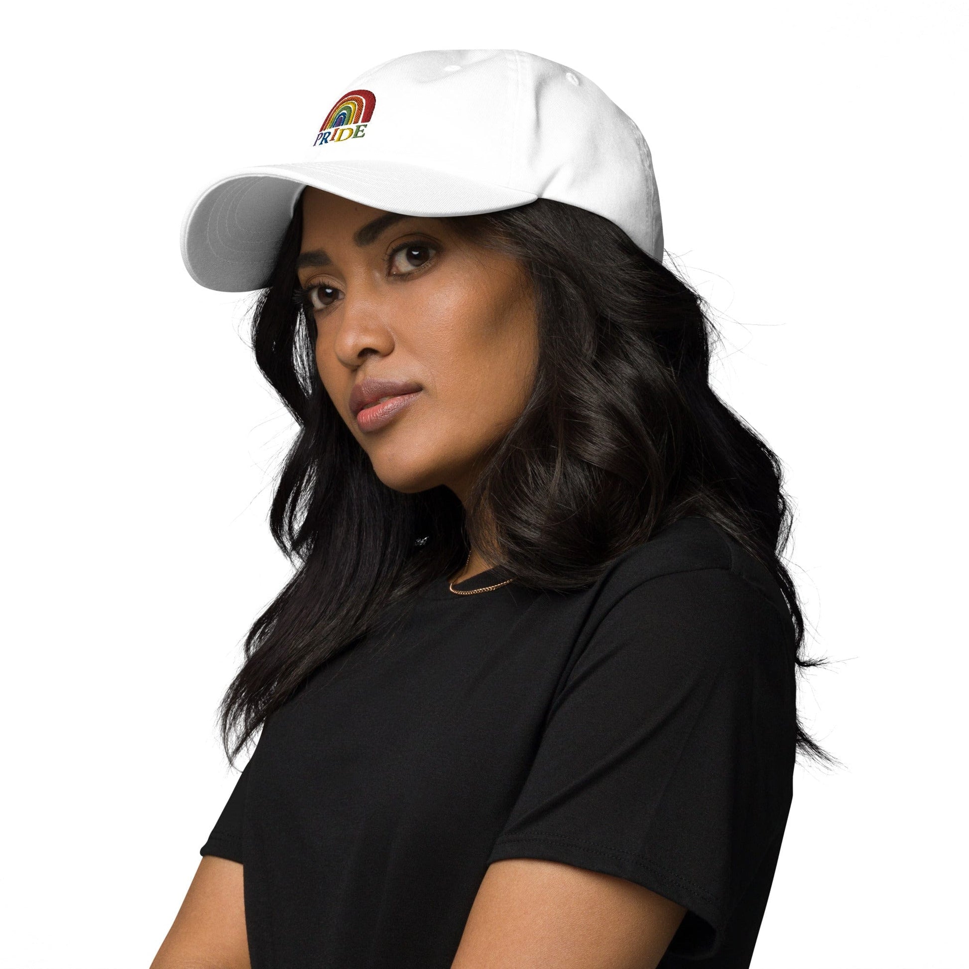 mockup-woman-wearing-embroidered-pride-cap-white-left
