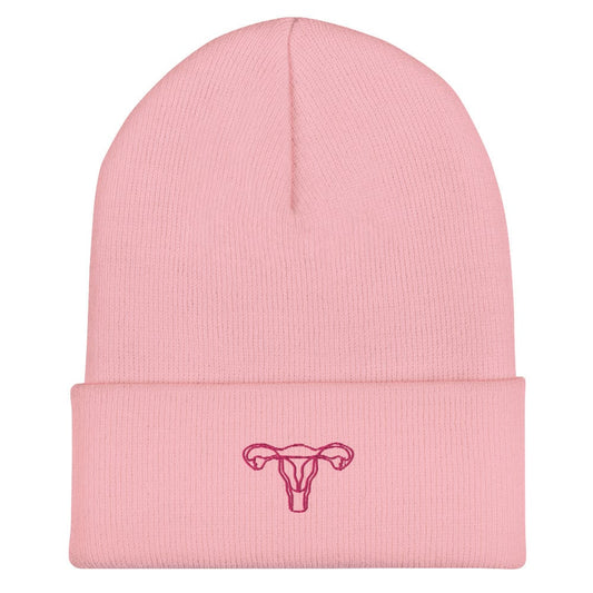embroidered-uterus-beanie-baby-pink-front-