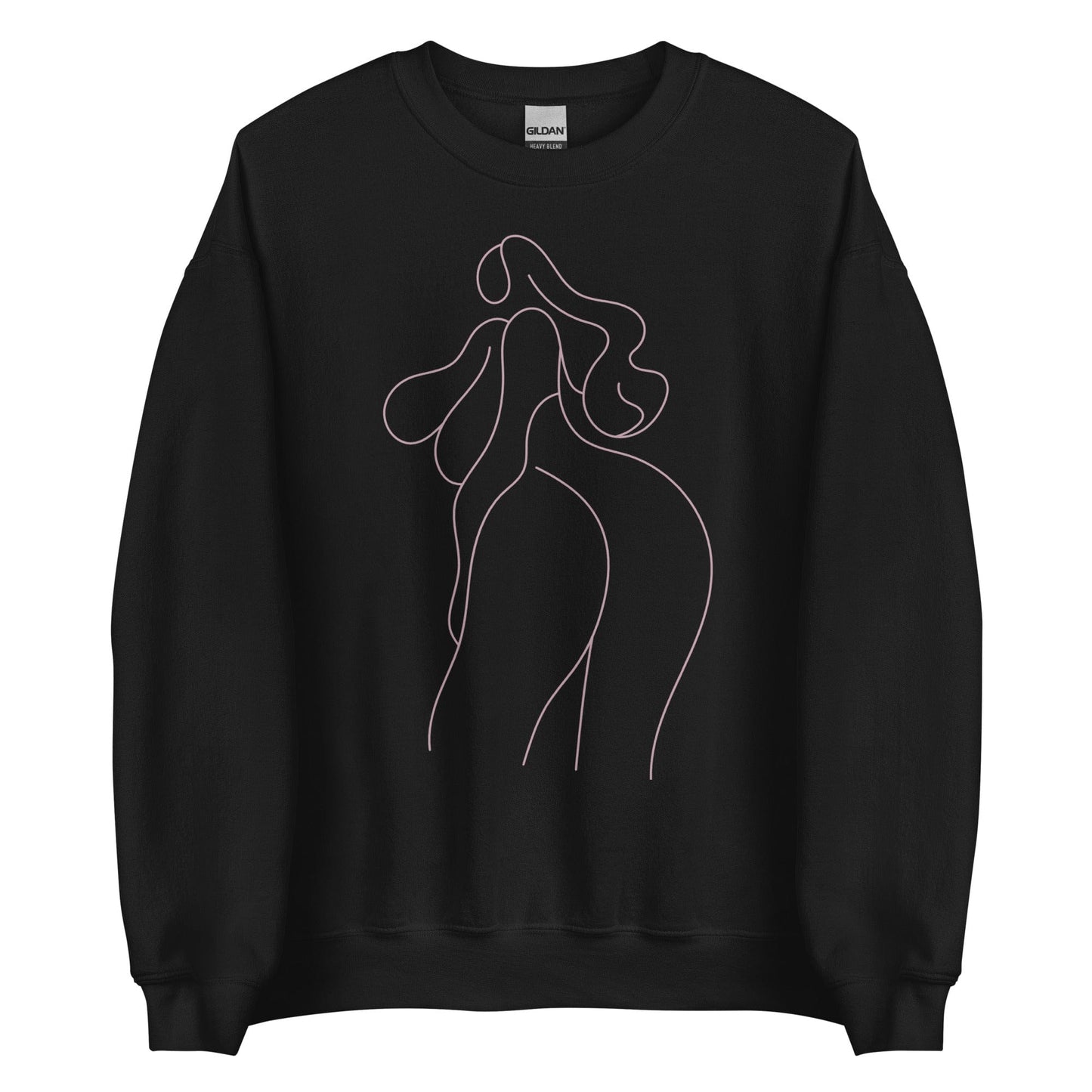 drawing-female-body-sweatshirt-apparel-at-feminist-define-black-front