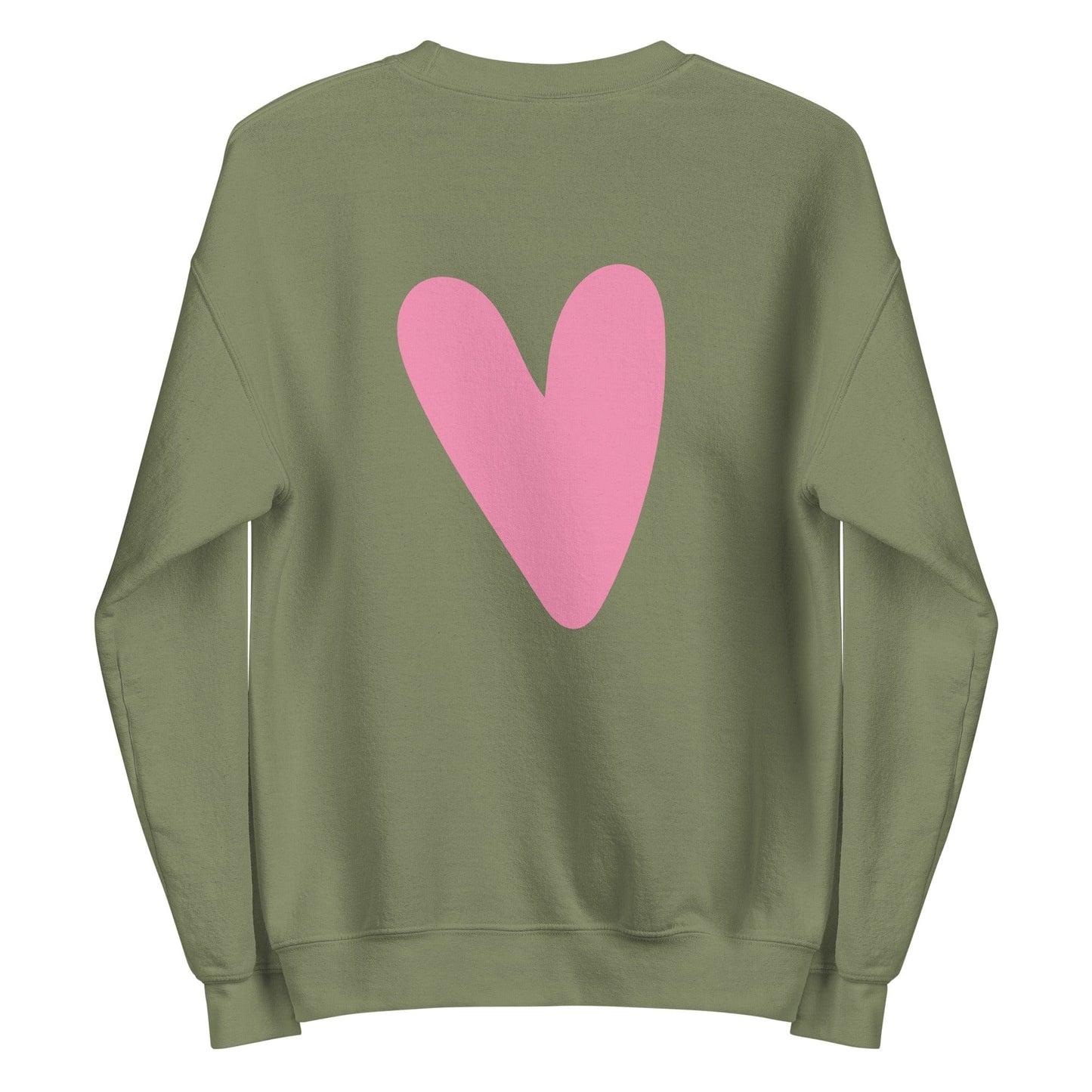 love-is-genderless-sweatshirt-green-back