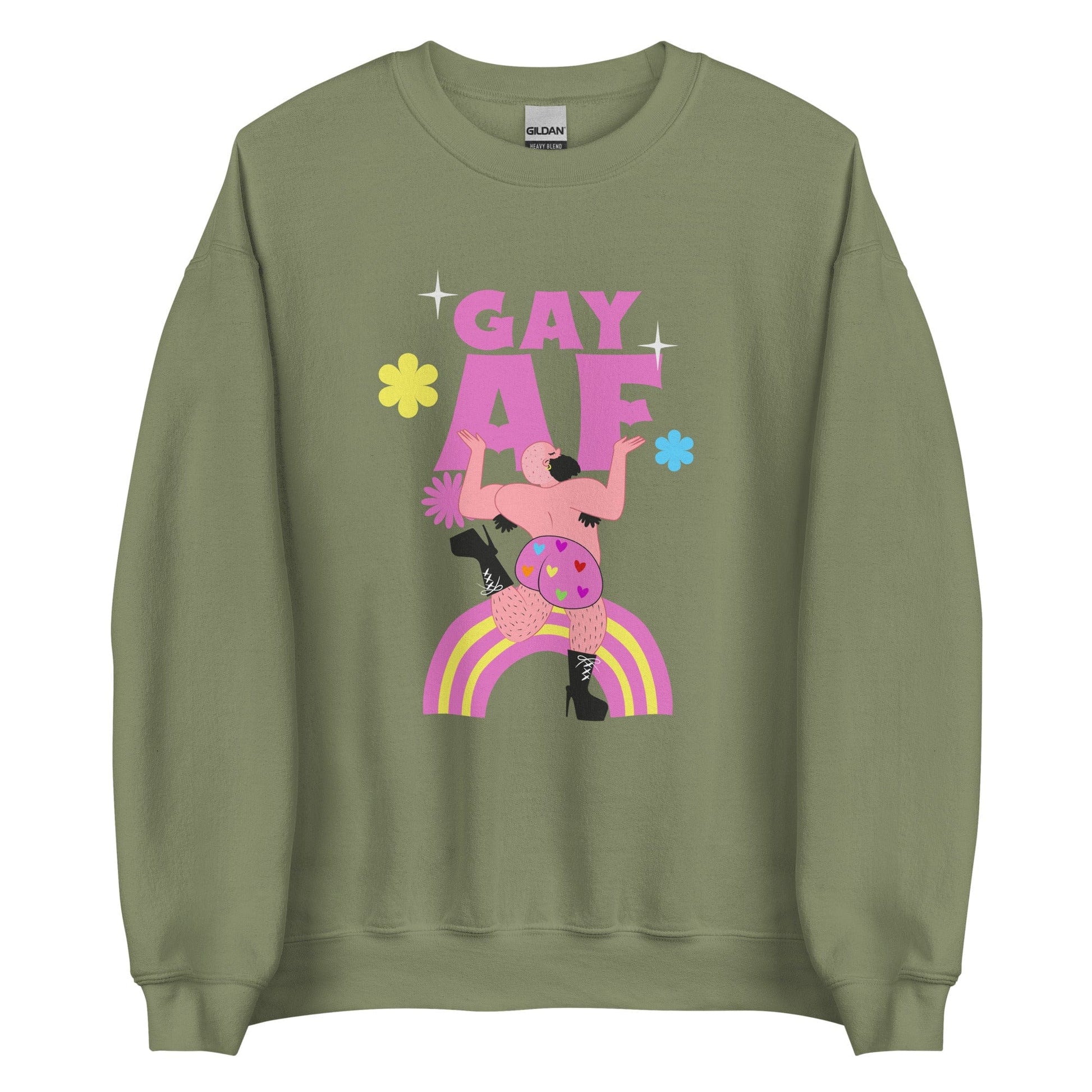 queer-gay-af-military-green-sweatshirt-lgbtq-by-feminist-define