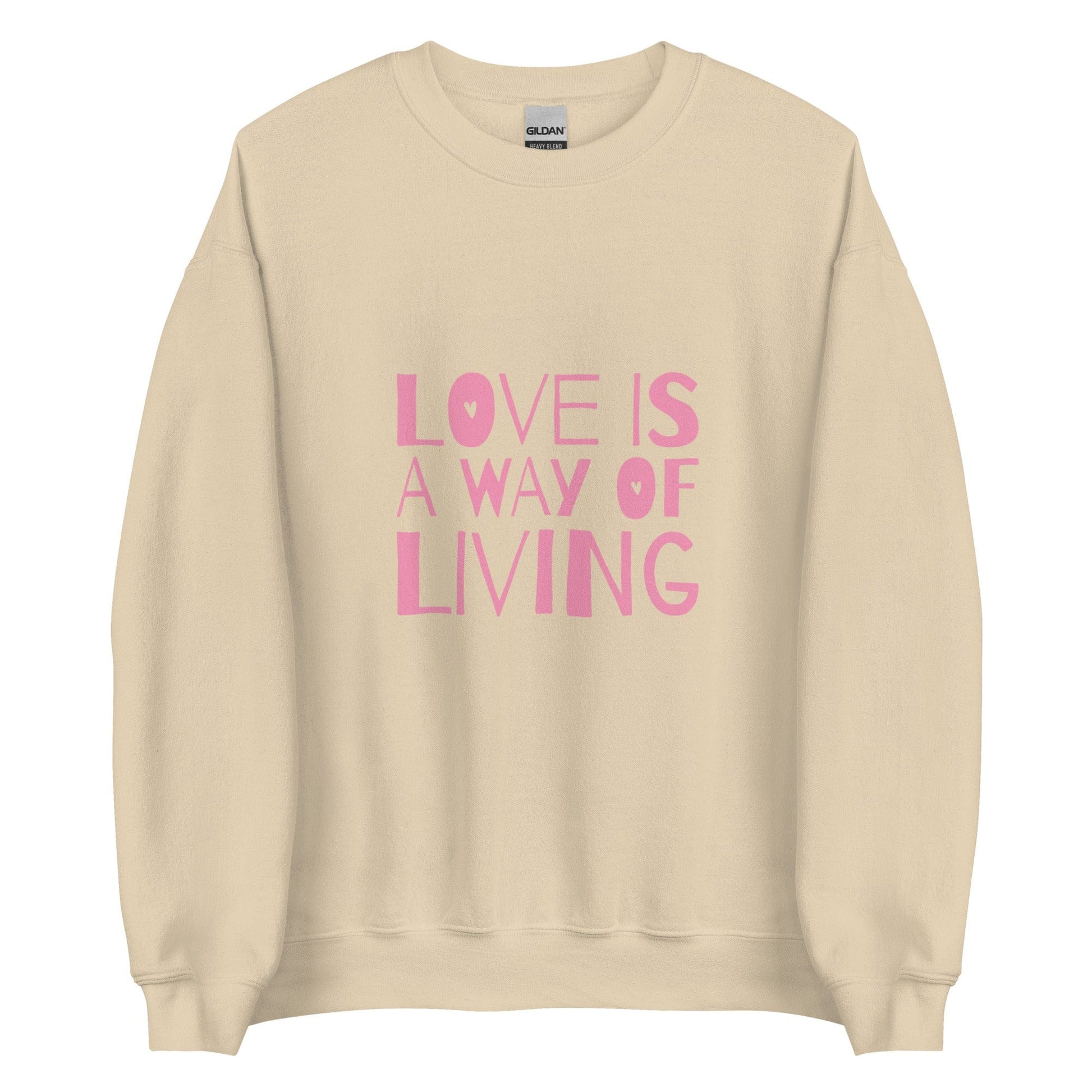 love-is-genderless-sweatshirt-sand-front
