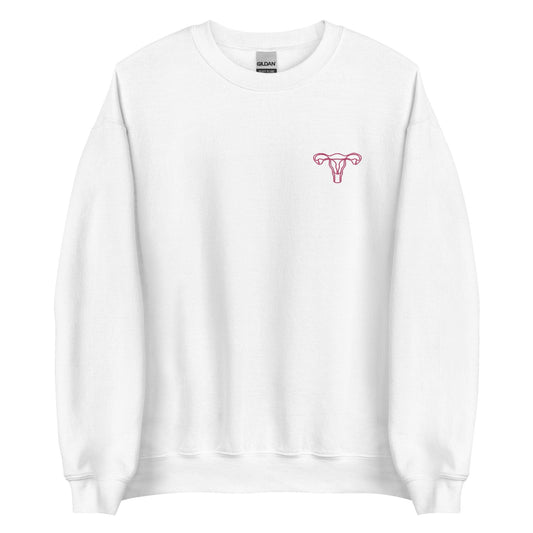 white-genderless-embroidered-uterus-sweatshirt-by-feminist-define