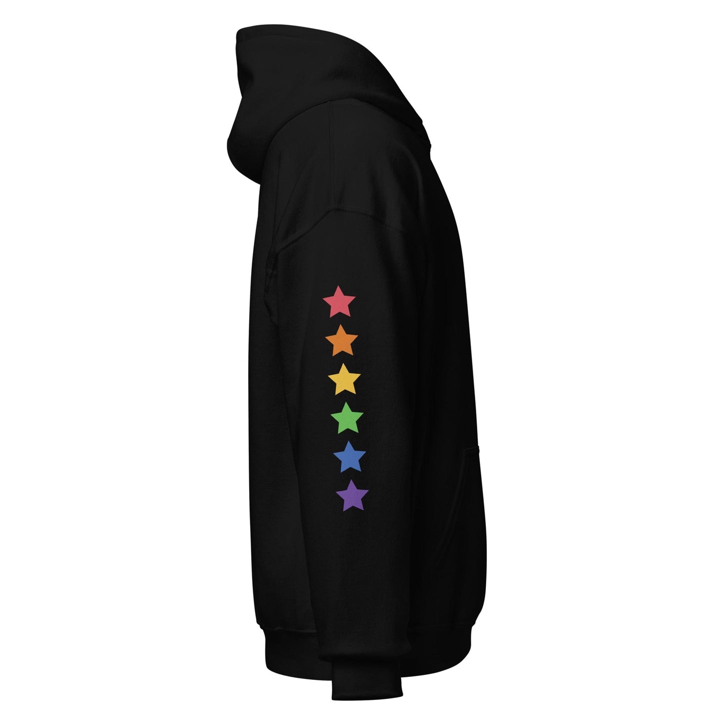 right-side-black-genderless-stars-pride-hoodie-by-feminist-define
