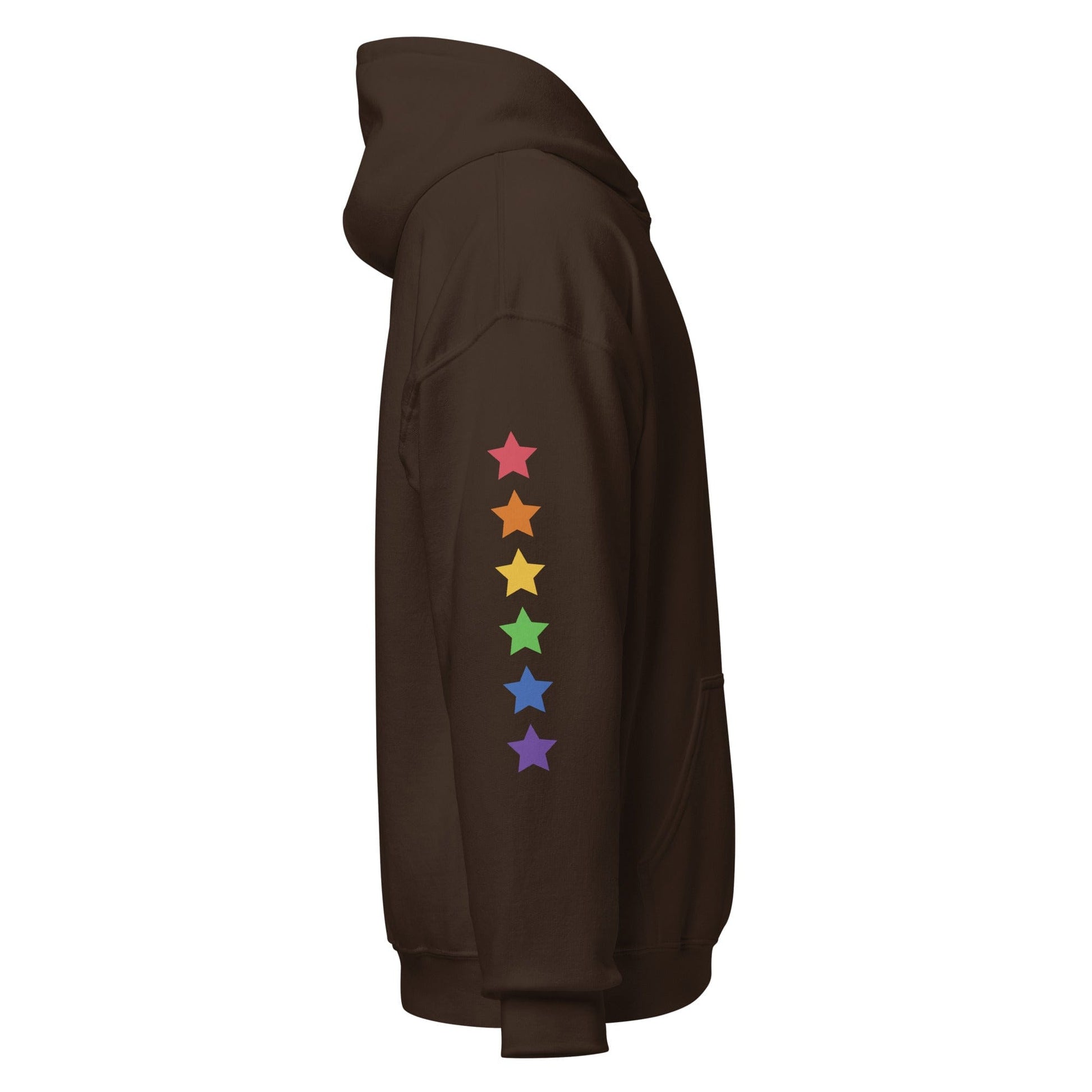 right-side-dark-chocolate-genderless-stars-pride-hoodie-by-feminist-define