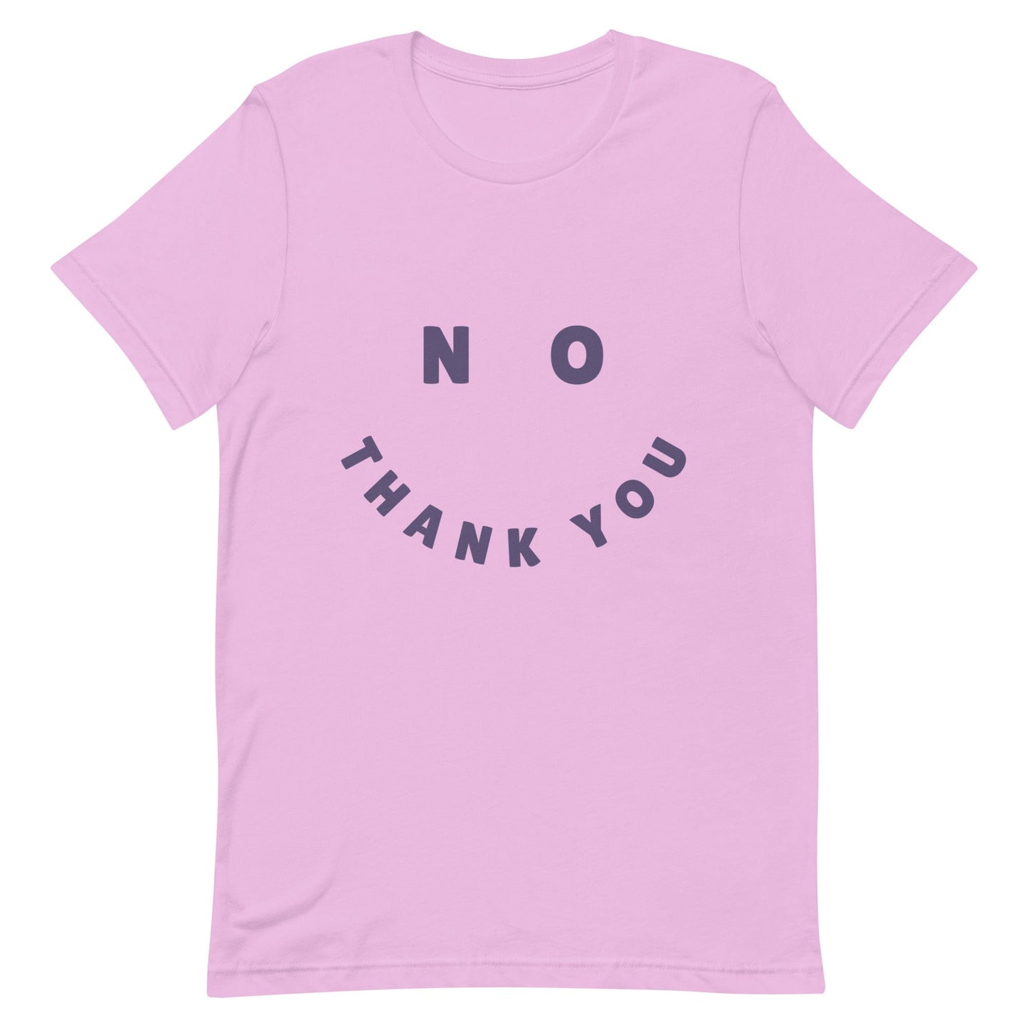 genderless-no-thank-you-feminist-t-shirt-lilac-at-feminist-define-front