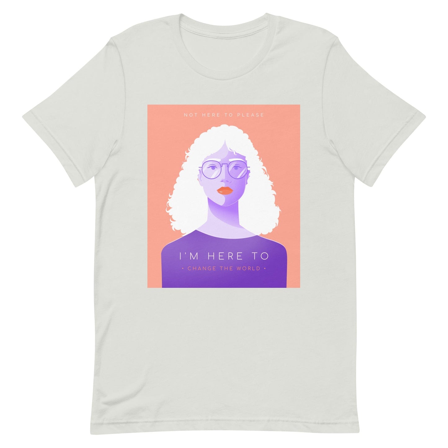 feminist-im-here-to-tshirt-silver-apparel-at-feminist-define