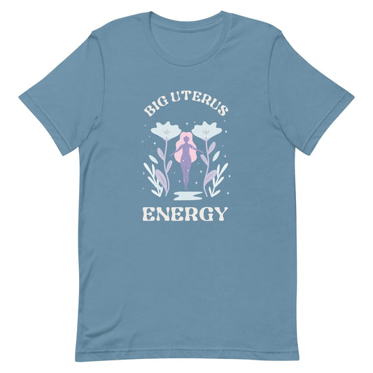 big-uterus-energy-feminist-apparel-t-shirt-blue-front