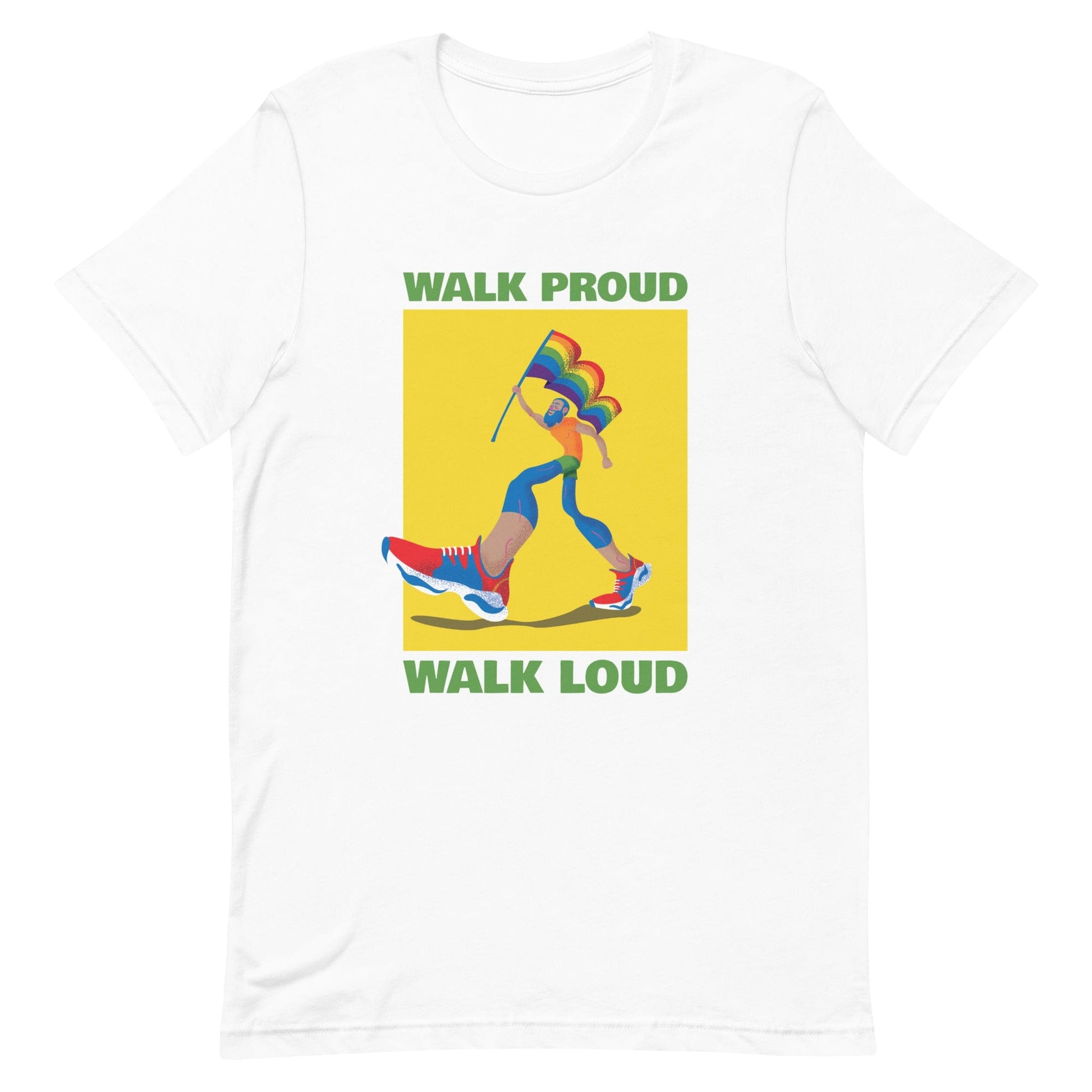 queer-pride-t-shirt-walk-proud-walk-loud-lgbtq-gay-apparel-white-front