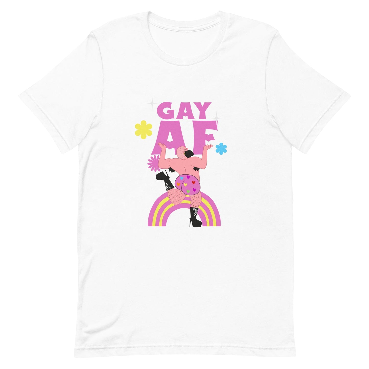 queer-gay-af-white-t-shirt-lgbtq-by-feminist-define
