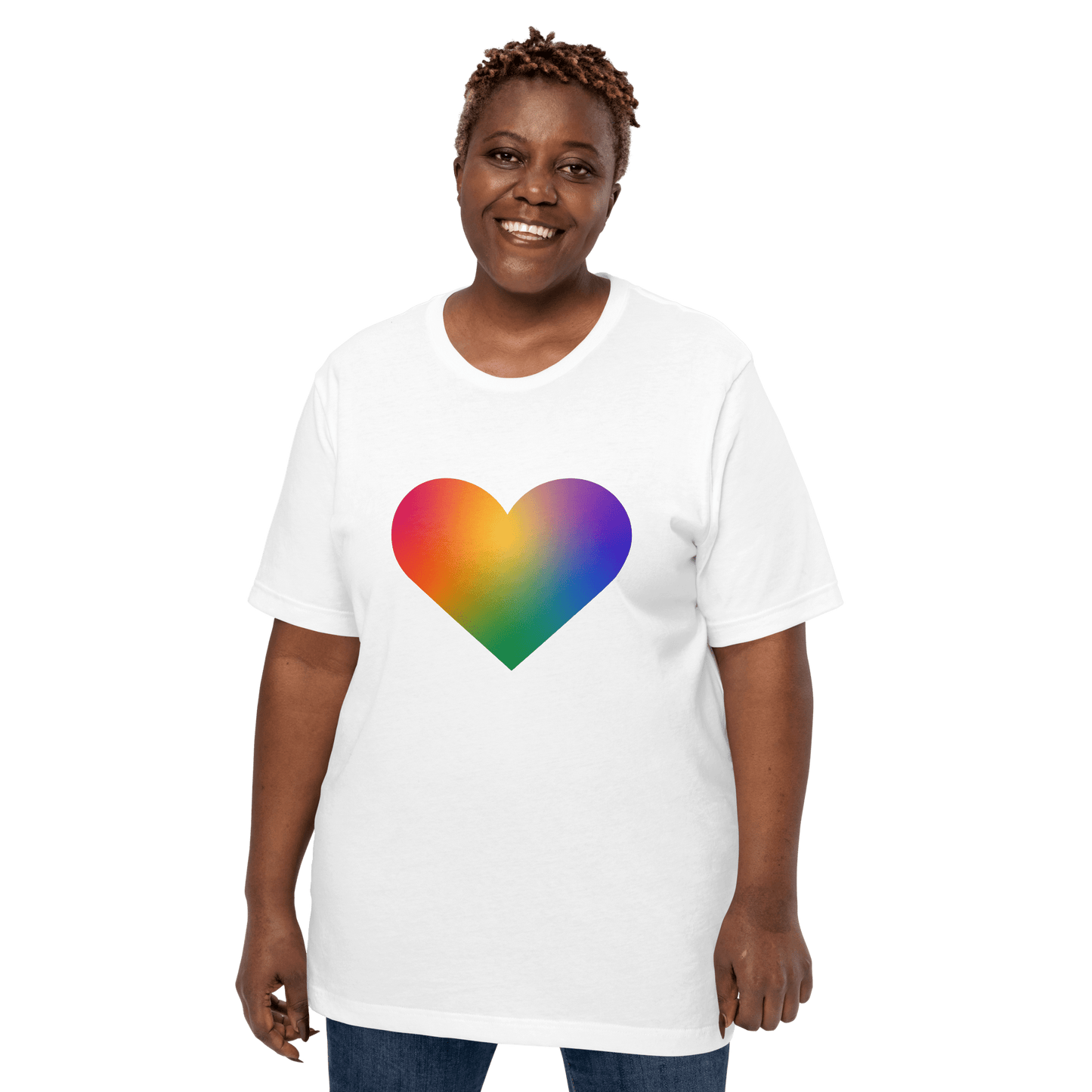 Gradient Heart T-Shirt